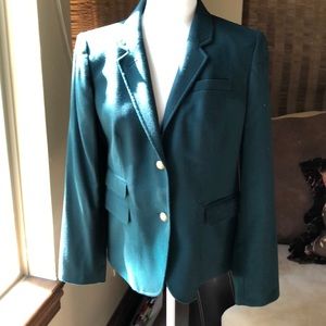 J. Crew Hunter Green Schoolboy Blazer.